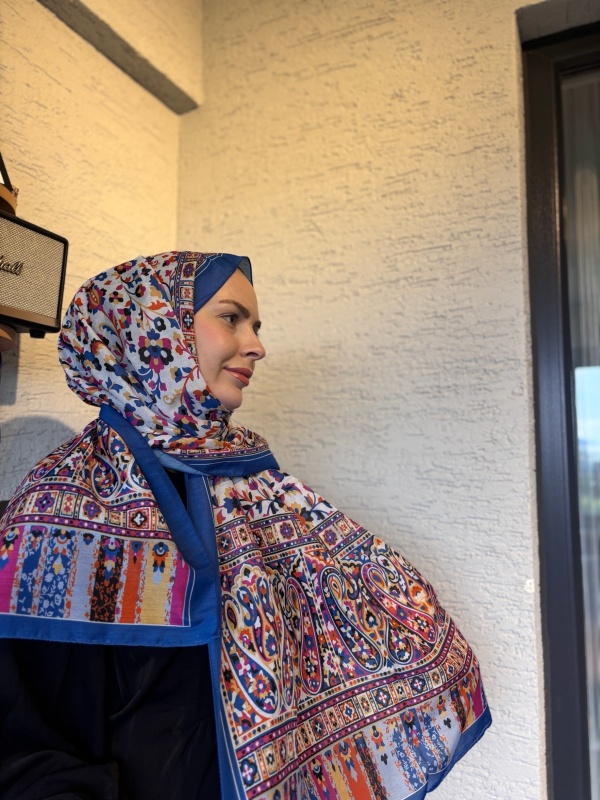 Pamuklu Etnik Desen Şal 2 - 10