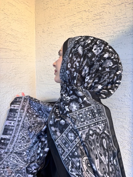 Pamuklu Etnik Desen Şal 2 - 12