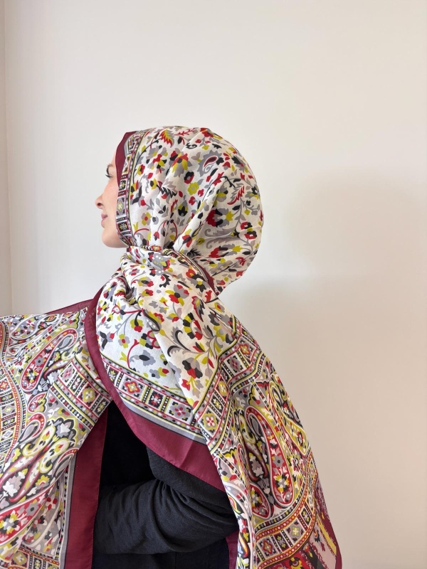 Pamuklu Etnik Desen Şal 2 - 20