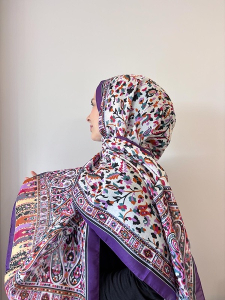 Pamuklu Etnik Desen Şal 2 - 22