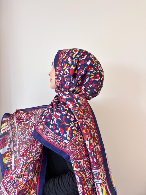 Pamuklu Etnik Desen Şal 2 - 23