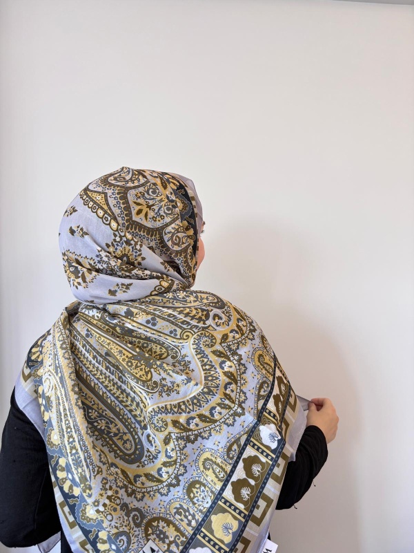 Pamuklu Etnik Desen Şal 3 - 7