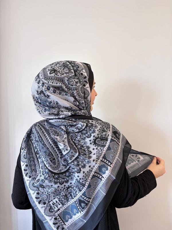 Pamuklu Etnik Desen Şal 3 - 22
