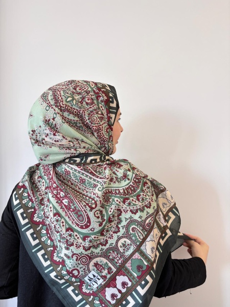 Pamuklu Etnik Desen Şal 3 - 13