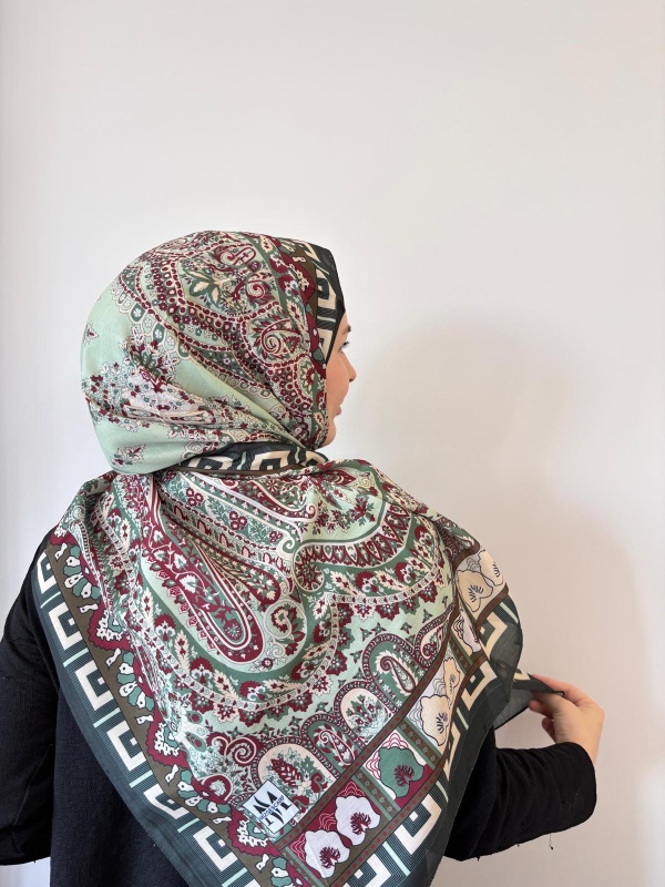Pamuklu Etnik Desen Şal 3 - 13