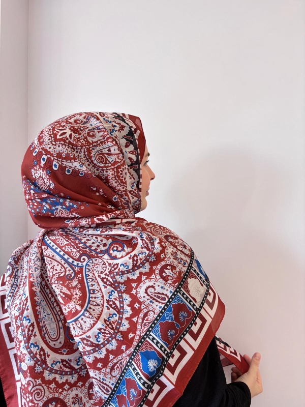 Pamuklu Etnik Desen Şal 3 - 15
