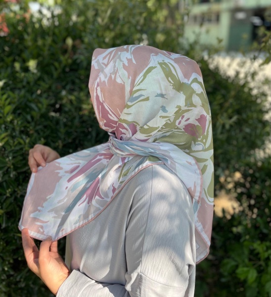 Soft Pamuk Eşarp Mz-60 - 11