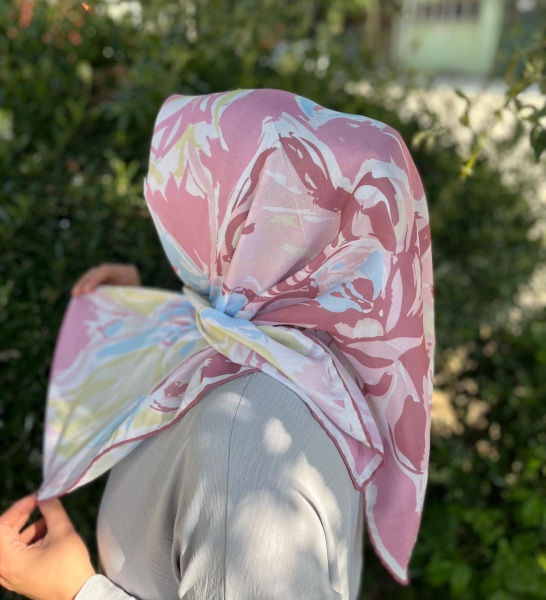 Soft Pamuk Eşarp Mz-60 - 1